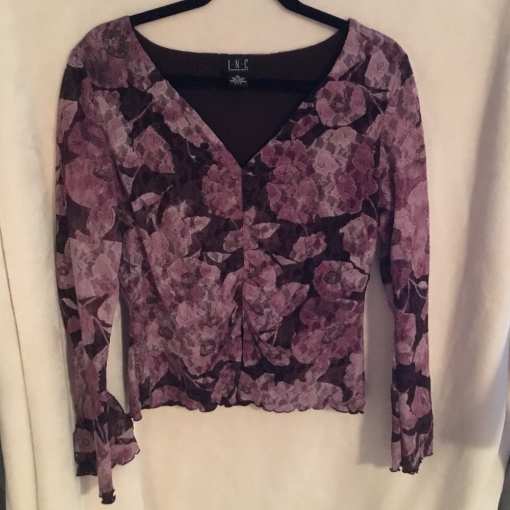 I.N.C. Long sleeved top XL